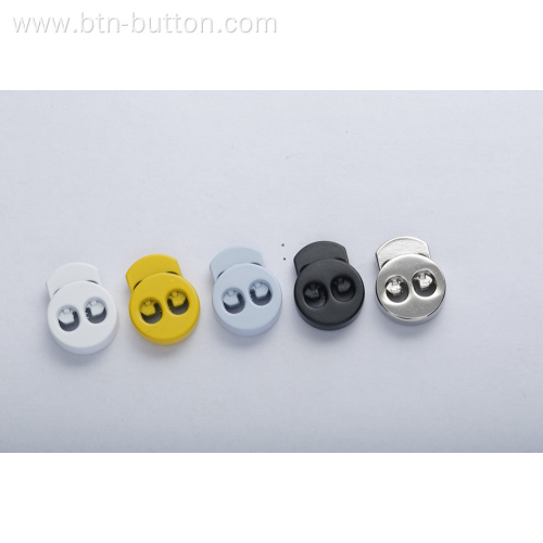Spring adjustable metal buttons